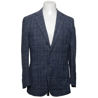 Blazer (Blå, Grå) fra Suitsupply Cupro, Linned, Polyester, Silke, Viscose, Uld
