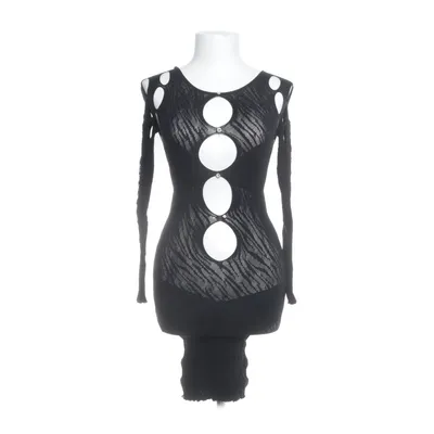 Jurk (Zwart) van Fashion Nova Elastaan, Nylon