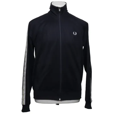 Veste de sport (Bleu) de Fred Perry Coton, Élasthane, Polyester recyclé