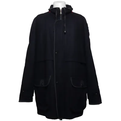 Manteau (Bleu) de Oratop Acrylique, Polyamide, Polyester, Laine