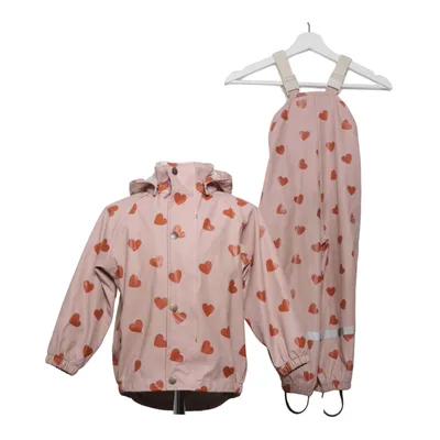 Regnställ (Rosa, Röd) från Kuling Polyester, Polyuretan