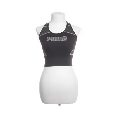 Crop top (Black) from Puma Elastane, Nylon, Polyester