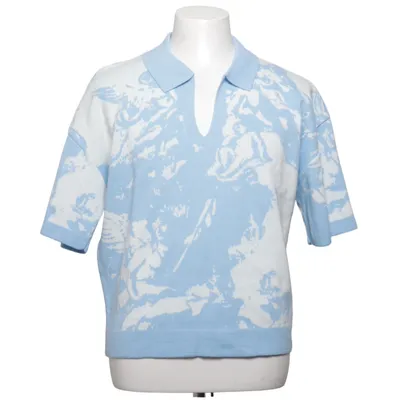 Poloshirt (Blauw, Wit) van Boohoo Man Acryl