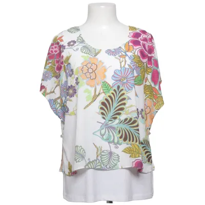Top (White, Multicolored) from Joseph Ribkoff