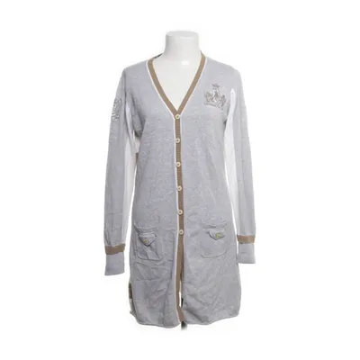 Cardigan (Gray, White, Brown) from L' Argentina Cotton
