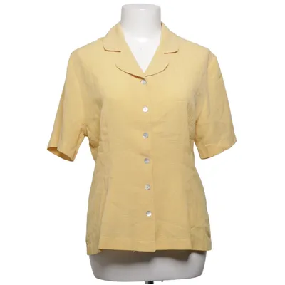 Kortärmad skjorta (Gul) från Addera Polyester, Viskos