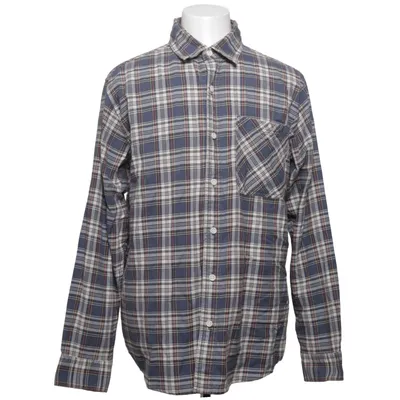Chemise en flanelle (Bleu, Blanc, Marron) de Vailent Coton