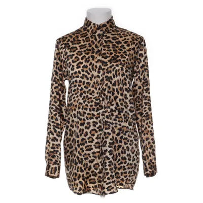 Chemise (Marron, Noir, Beige) de Zara Polyester