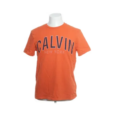 T-shirt (Oranje) van Calvin Klein Jeans Katoen