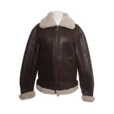Shearlingjacka (Brun, Flerfärgad) från Mango Polyester