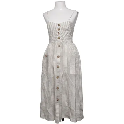 Klänning (Beige, Vit) från Mango Linne