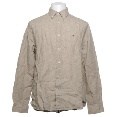 Chemise (Beige) de Tommy Hilfiger Lin