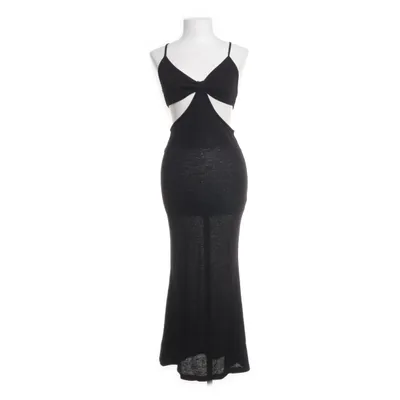 Maxi jurk (Zwart) Katoen, Polyester