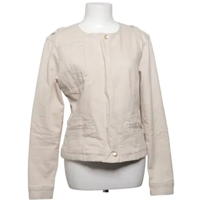 Denim jacket (Beige) from Flash Jeans Cotton, Elastane, Polyester
