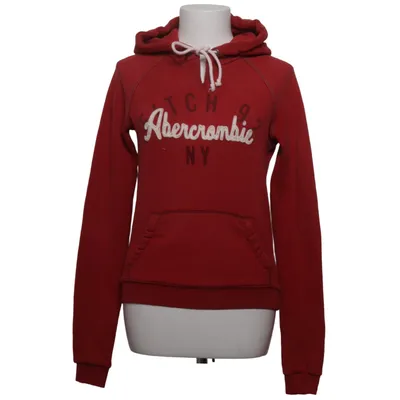 Capuchon sweater (Rood) van Abercrombie & Fitch Katoen, Polyester