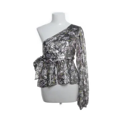 Topp (Silverfärgad, Flerfärgad) från Ganni Metallfiber, Silke, Viskos