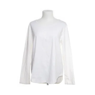 Lange mouwen shirt (Wit) van Crocker Katoen, Elastaan