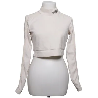 Crop top (Beige) fra Adidas Bomuld, Elastan, Genanvendt polyester