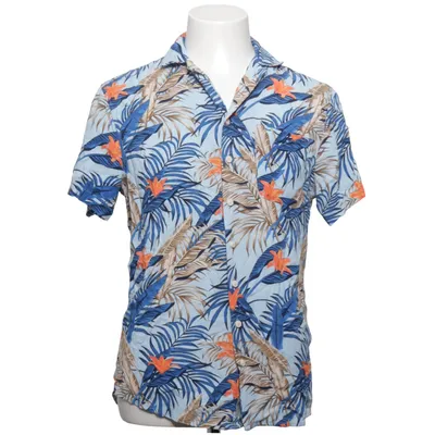 Short sleeve shirt (Blue, Multicolored) from Blend Viscose