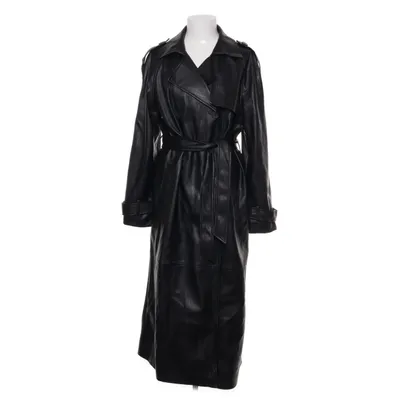 Trenchcoat (Zwart) van White Fox Polyester, Polyurethaan
