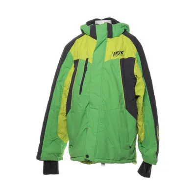 Skijacke (Grün, Schwarz, Gelb) von Y.F.K Polyamid, Polyester