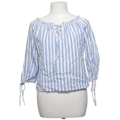 Blouse (Bleu, Blanc) de Patrizia Pepe Coton, Élasthane
