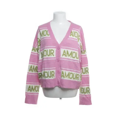 Cardigan (Roze, Meerkleurig) van Tess V Polyester