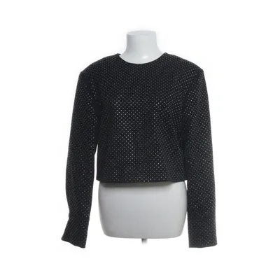 Blouse (Black, Multicolored) from H&M Polyester, Viscose, Elastane