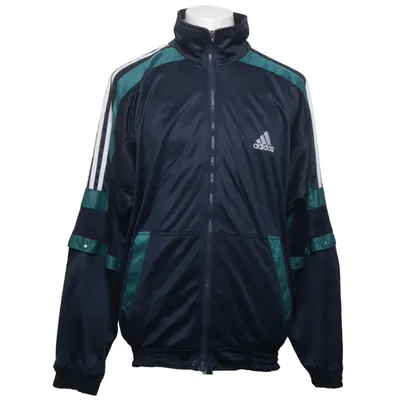 Veste de sport (Bleu, Vert, Blanc) de Adidas Polyester