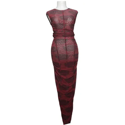 Dress (Red, Black) from H&M Studio Elastane, Polyester