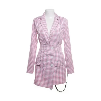 Klänning (Rosa, Vit) från PrettyLittleThing Polyester, Elastan