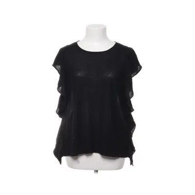 Top (Sort) fra Zara Knit Akryl, Viscose