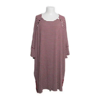 Kjole (Rød, Hvid) fra Ulla Popken Elastan, Viscose