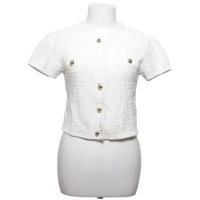 Cardigan (Wit) van H&M Katoen, Acryl