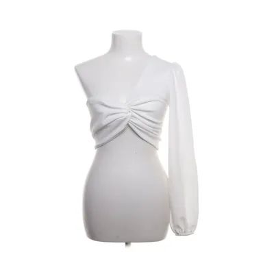 Crop top (Wit) van Sophie & Me Polyester, Elastaan
