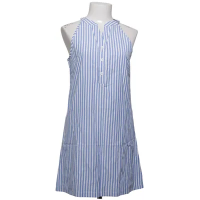 Klänning (Blå, Vit) Elastan, Polyester