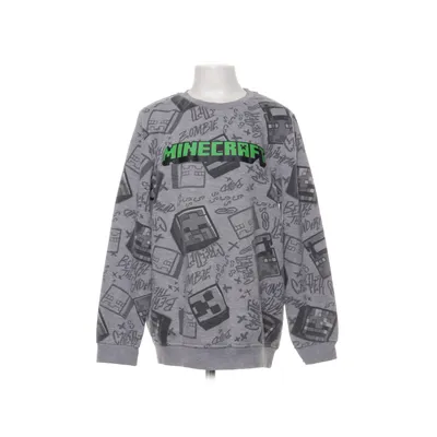 Collegetröja (Grå, Flerfärgad) från Minecraft Bomull, Polyester