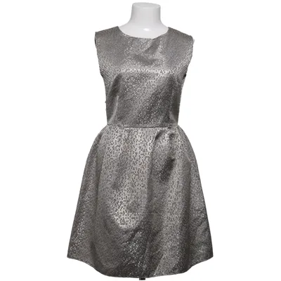 Klänning (Grå, Silverfärgad) från Future Elastan, Polyester, Viskos