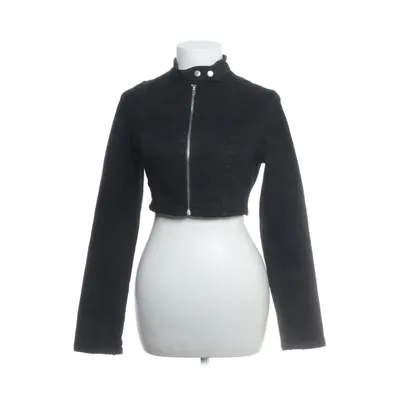 Denimjakke (Sort) fra Zara Bomuld, Elastan, Polyester