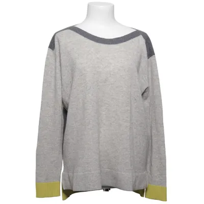 Sweater (Grå, Gul) fra Needle Kashmir