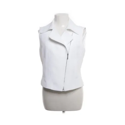 Bikervest (Hvid) fra DKNY Elastan, Genanvendt polyester