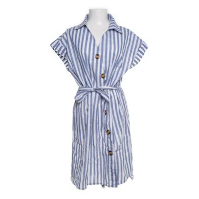 Shirt dress (White, Blue) from Qed London Cotton, Polyester