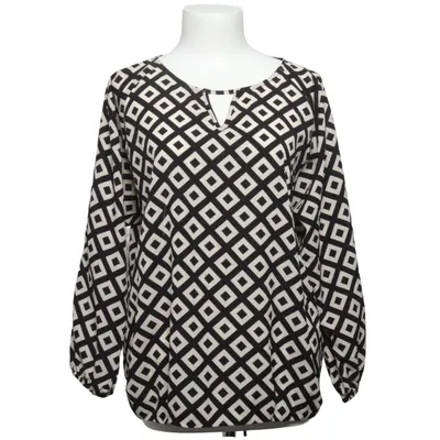 Blouse (Noir, Beige) de Lady M Polyester