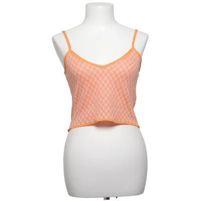 Crop top (Orange, Rosa) från Zara Bomull, Polyester