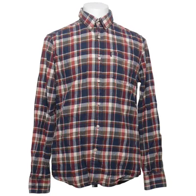 Flannel skjorte (Blå, Rød, Hvid) fra Barbour Bomuld