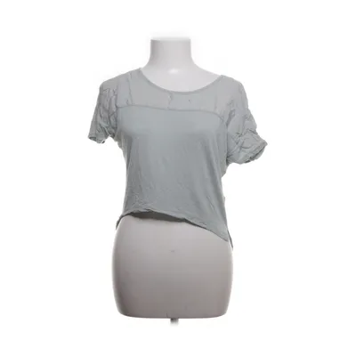 Top (Groen) van H&M Linnen, Katoen, Viscose