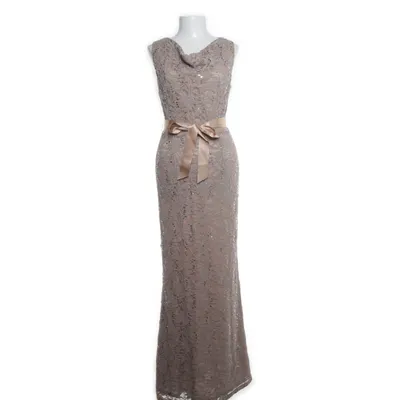 Evening gown (Brown, Gray) from Young Couture by Barbara Schwarzer Elastane, Polyamide, Polyester