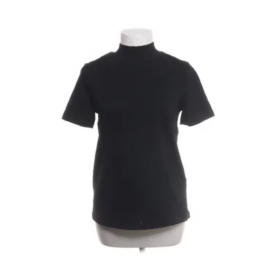T-shirt (Zwart) van Zara Katoen, Elastaan