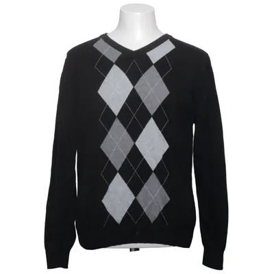 Pullover (Zwart, Grijs) van Dressmann Katoen