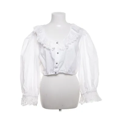 Blouse (Wit) van A. Hillebrand Polyester, Katoen